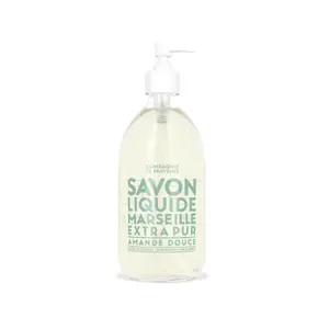 Tekuté mýdlo z Marseille s jemným mandlovým olejem Compagnie de Provence 495 ml image-0