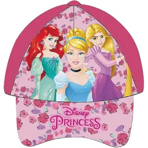 a2400720-casquette-de-baseball-fille-complement-europe-princess-disney-rose-11x15x21-cm