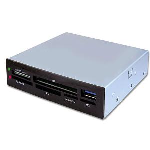 Lecteur de carte + USB 3.0 en façade Connectland 3.5''