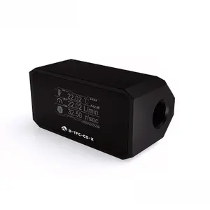 Raccord watercooling avec LCD température et debit Constructeur