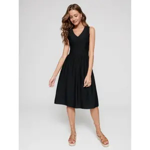 Robe longue trapèze sans manches femme Conte Elegant LPL 1140 image-2