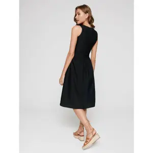 Robe longue trapèze sans manches femme Conte Elegant LPL 1140 image-4