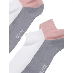 Ultra-Low Rise Cotton Socks for Women Conte Elegant Active image-0