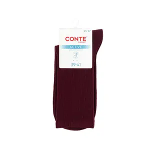 Cotton knee socks Conte Elegant Active image-1