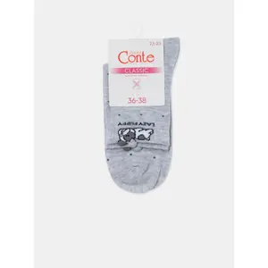 Women's cotton socks Conte Elegant Classic Puppy image-1