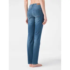 Straight Jeans for Women Conte Elegant Con-154 Lycra® Eco-friendly image-1