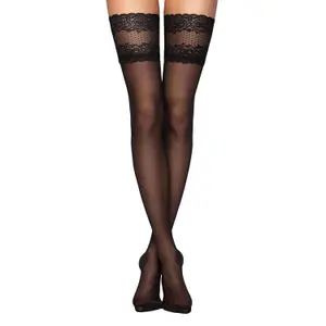 Women's self-fixing tights Conte Elegant Flame image-3