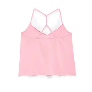 Women's Lace Bamboo Vest Top Conte Elegant Comfort Loungewear LHW 989 image-2