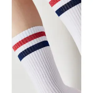 Cotton Socks with Bright Lurex Stripes Women Conte Elegant Active image-2