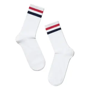 Cotton Socks with Bright Lurex Stripes Women Conte Elegant Active image-4