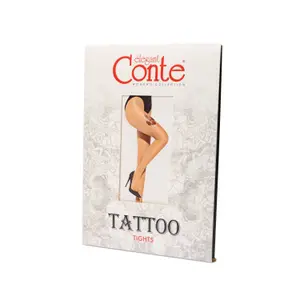 Women's tights Conte Elegant Tattoo Butterfly image-3
