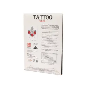Women's tights Conte Elegant Tattoo Butterfly image-4