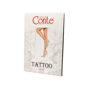 Women's tights Conte Elegant Tattoo Moon Art image-2