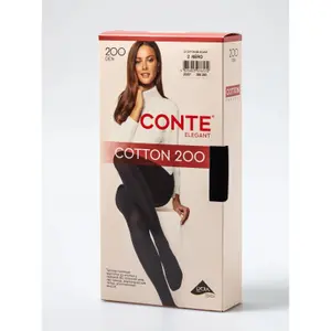 Women's tights Conte Elegant Cotton 200 image-3