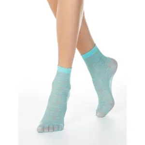Women's Fine Openwork Patterned Socks Conte Elegant Fantasy image-1