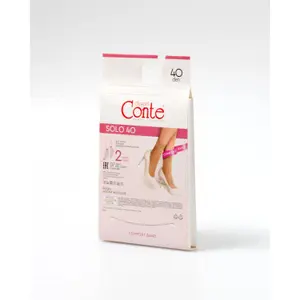 Chaussettes femme Conte Elegant Solo 40 (2 pairs) image-2