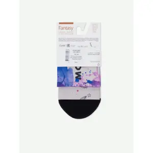 Thick Socks with Black Toe and Moon Pattern Women Conte Elegant Fantasy image-2
