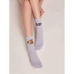Women's socks Conte Elegant Happy with "Oh mon chéri" designs image-1