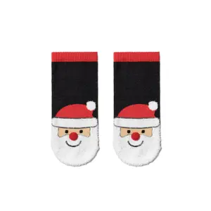 Women's Fluffy Yarn Socks with Pom-Pom Conte Elegant New Year image-0