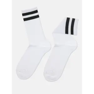 Cotton Socks with Bright Lurex Stripes Women Conte Elegant Active image-3