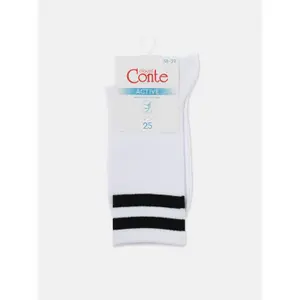 Cotton Socks with Bright Lurex Stripes Women Conte Elegant Active image-4