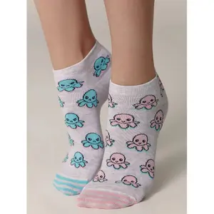 Women's cotton socks Conte Elegant CE Happy image-1
