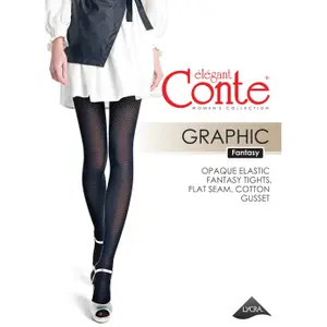 Women's tights Conte Elegant Graphic image-4