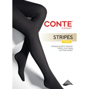 Women's tights Conte Elegant Stripes image-4