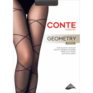 Women's tights Conte Elegant Geometry 20 image-3