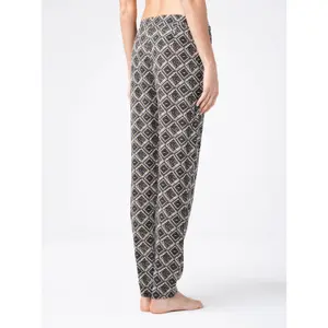 Women's Printed Fabric Trousers Conte Elegant Chantal image-1