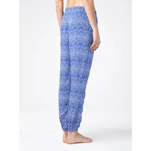 Women's Printed Fabric Trousers Conte Elegant Virginia image-1