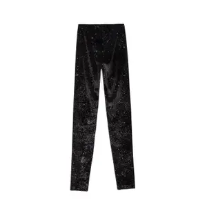 Velvet leggings for women Conte Elegant Star image-1