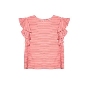 Women's Ruffled Ultra-Trendy Blouse Conte Elegant LBL 909 image-0