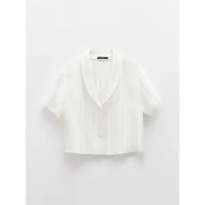Short Indoor Viscose Blouse Women's Conte Elegant Moonlight LHW 1707 image-1