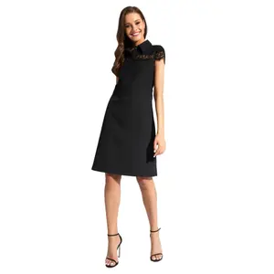 Robe chemise en dentelle texturée femme Conte Elegant LPL 1038