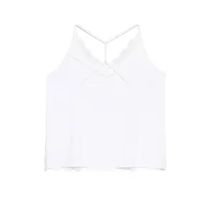 Women's Lace Bamboo Vest Top Conte Elegant Comfort Loungewear LHW 989 image-4