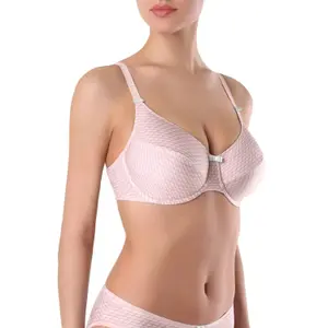 Soft Cup Underwired Bra for Women Conte Elegant Mosaique RB6039 image-0