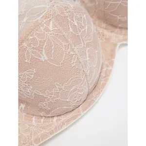Semi-Padded Balconette Bra Women Conte Elegant Flora RB5235 image-2