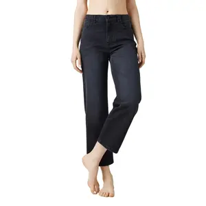 Wide Leg Women's Jeans Conte Elegant Con-367 image-0