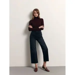 Wide Leg Women's Jeans Conte Elegant Con-367 image-2