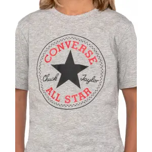 Sudadera con capucha infantil Converse Signature Cropped image-0