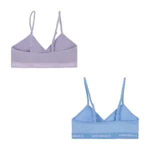 Girl' Sports bra Converse CHG Triangle (x2) image-1