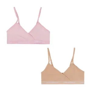 Girl' Sports bra Converse CHG Triangle (x2) image-0