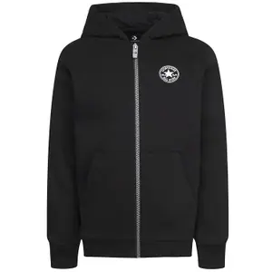 Children's fleece hooded sweatshirt Converse CNVB CTP Chest Core FZ image-0