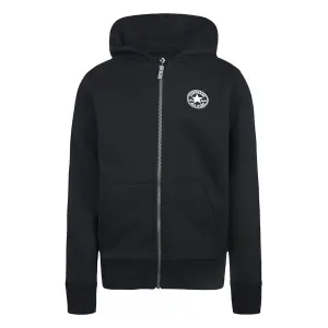 Felpa con cappuccio in pile per bambini Converse CNVB CTP Chest Core FZ image-0