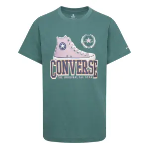 Kid's T-shirt Converse Script Sneaker Gfx image-0