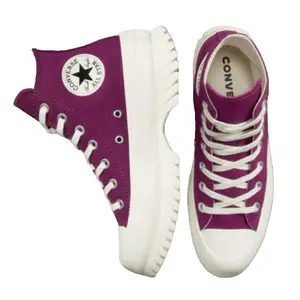 Sneakers con platforma alte da donna Converse Lugged image-1