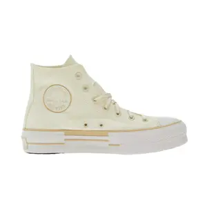 Baskets à plateforme montantes femme Converse Chuck Taylor All Star Outline Sketch image-0