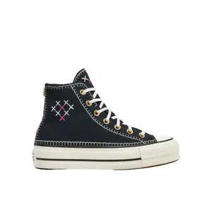 Zapatillas altas de mujer Converse Ctas Lift Hi Egret image-0