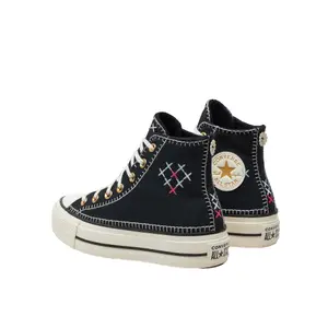 Zapatillas altas de mujer Converse Ctas Lift Hi Egret image-2